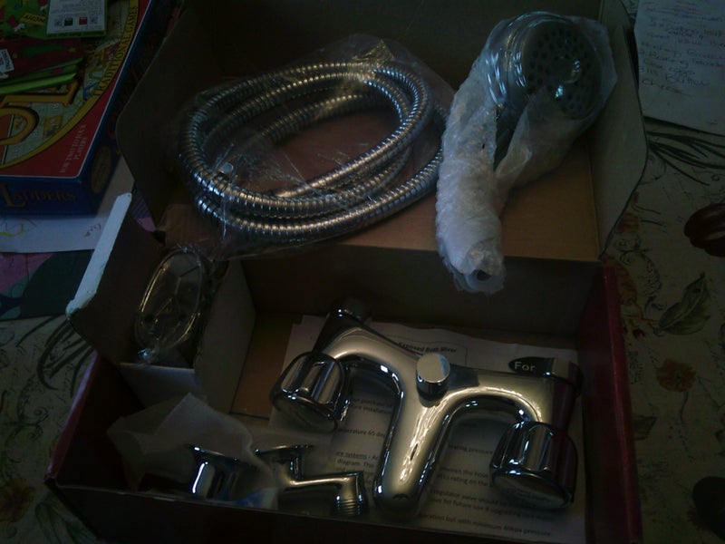 new unused foreno le tap exposed bath mixer with duplex LT800 Carousel 1