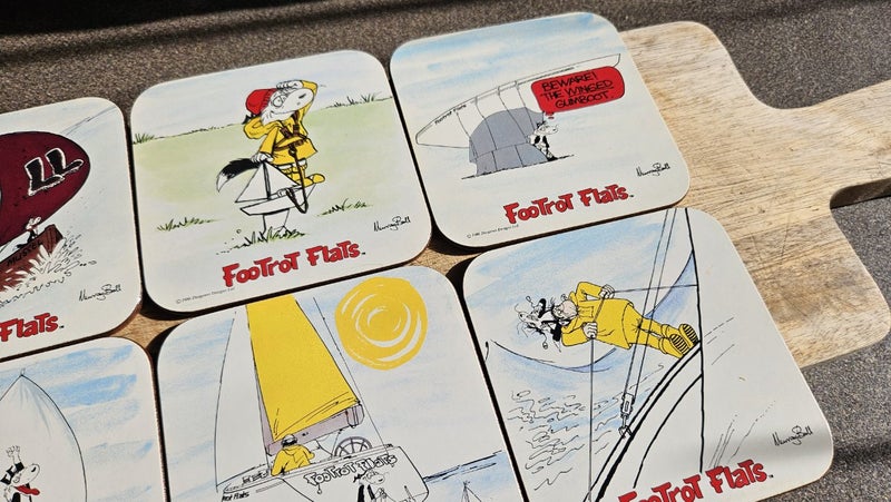 Vintage Footrot Flats Coasters Carousel 3
