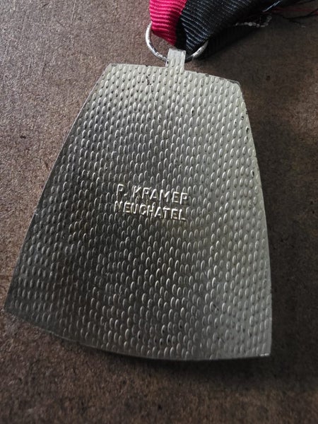 1986 swiss sporting MEDAL damaged ribbon Carousel 2