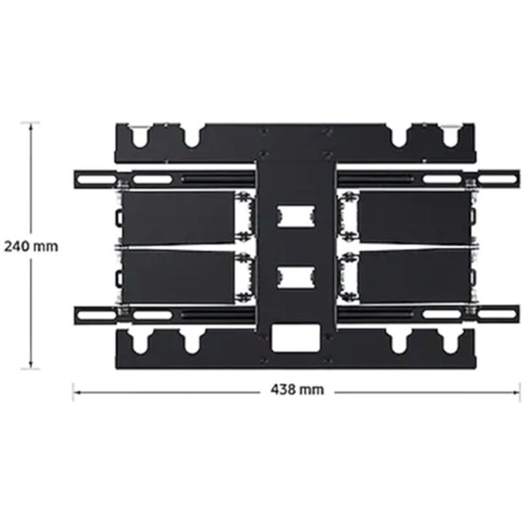 Samsung Full Motion Slim Wall Mount for 43" - 55" TV, 200x200mm / 300x200mm Carousel 4