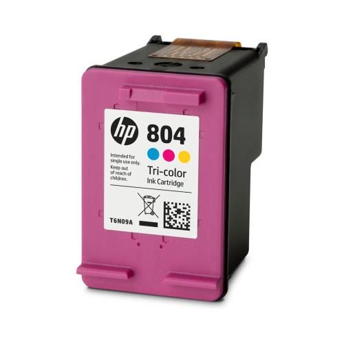 HP 804 Ink Cartridge - Tri-Colour 165 Pages - for HP Envy Photo 6220 / 6222 / Carousel 1