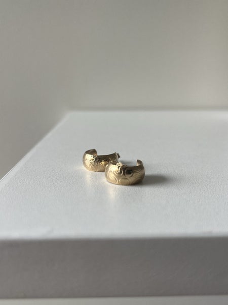 Vintage 9ct Gold Earrings Carousel 1