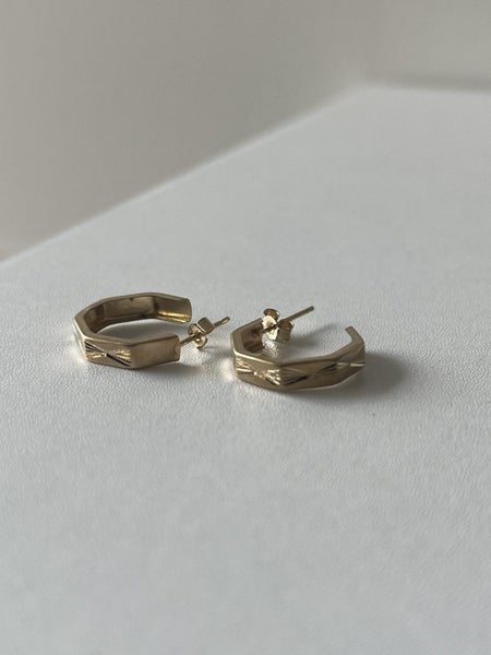 Vintage 9ct Gold Earrings Carousel 2