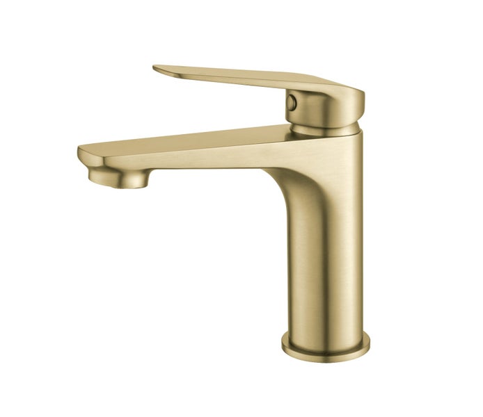 Brushed Gold Luxury Basin Tap Mixer Carousel 1