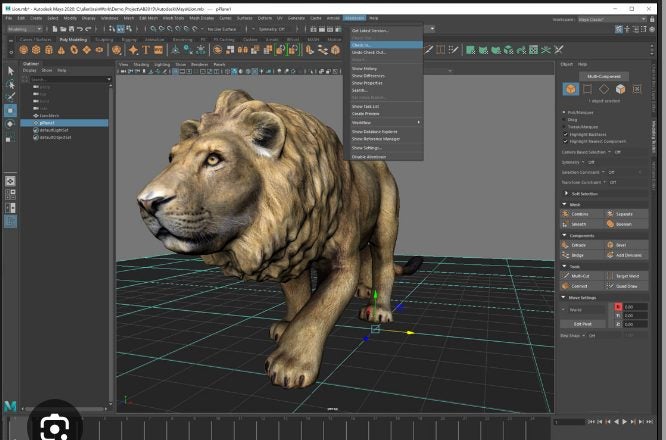 Autodesk Maya 3D animation and visual effects software Authentic 3 years license Carousel 1