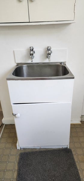 **$1 Reserve Laundry or Kitchen Sink w/ cupboard Carousel 1