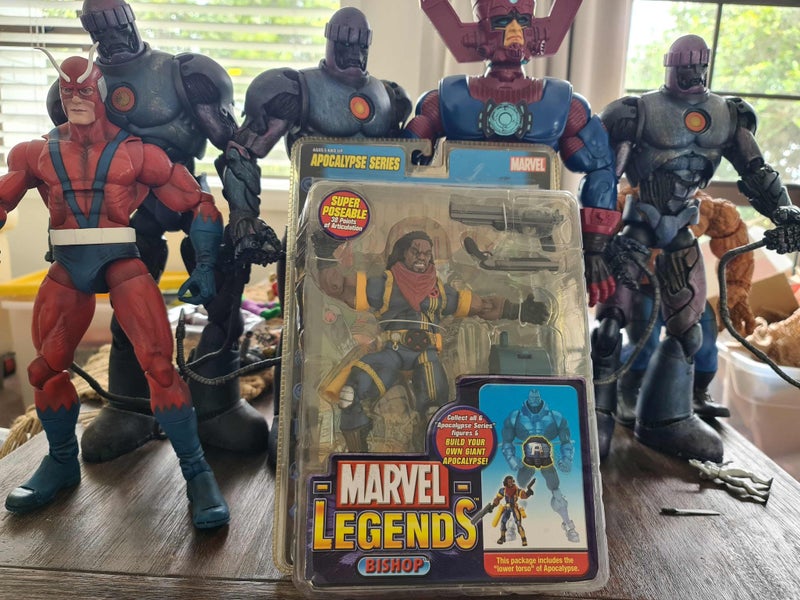 Bishop action figure with comic book mint unopened Retro 9064826869709185110