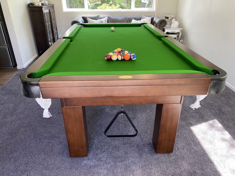7' Liverpool - Walnut Pool Table Carousel 2