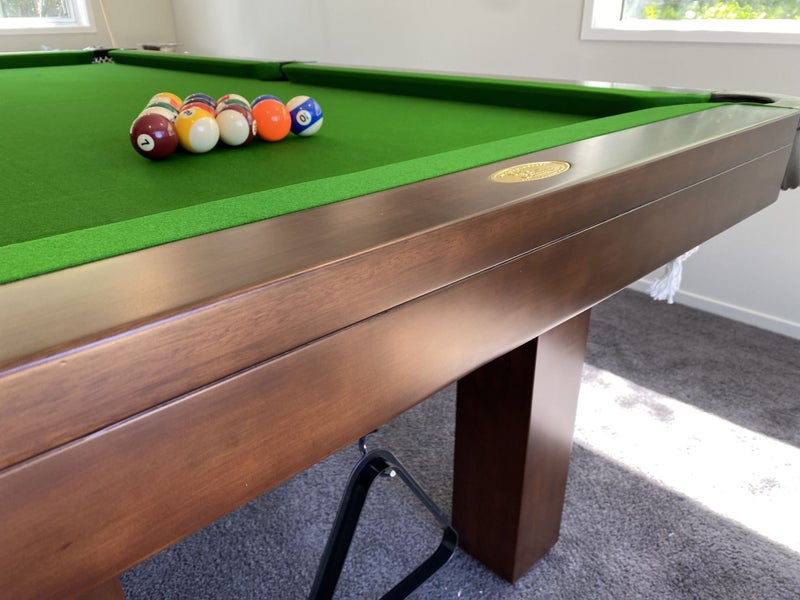7' Liverpool - Walnut Pool Table Carousel 3
