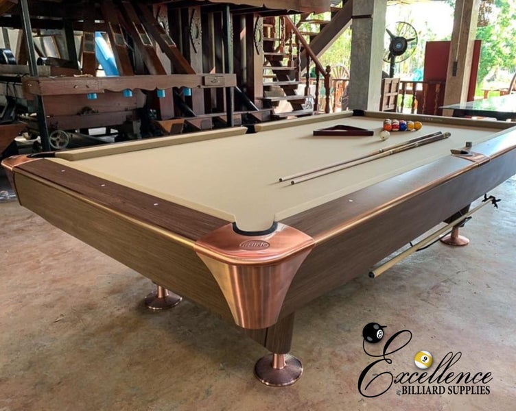 Tournament Club Pool Table - Wood Grain Carousel 1
