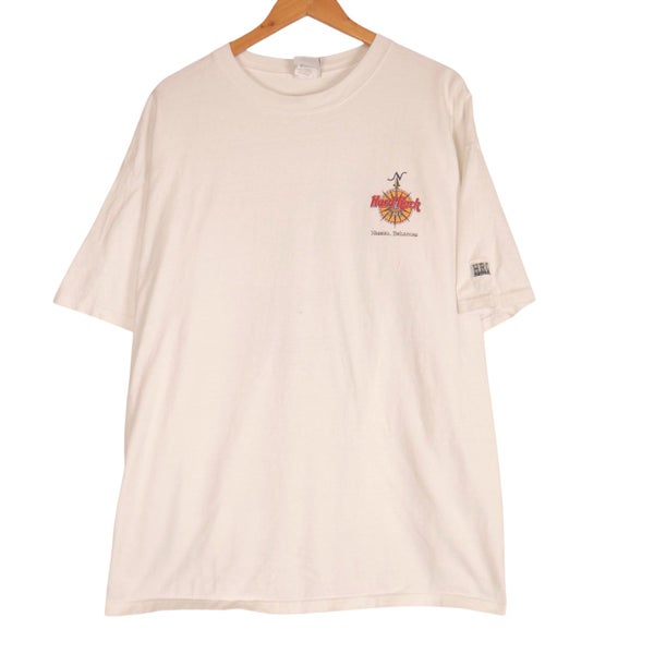 Vintage 90s Hard Rock Cafe Bahamas Heavy Tee XXL Carousel 1