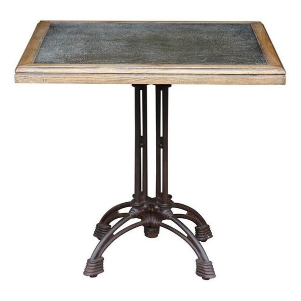 Rembrandt Cafe Table - Antique Zinc (CF8104) Carousel 1