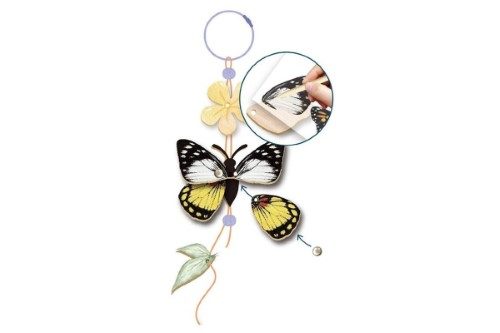 Create My Wooden Charm - Avenir Butterfly Carousel 2