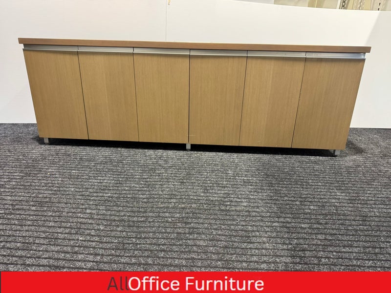 Large credenza with small fridge Carousel 1