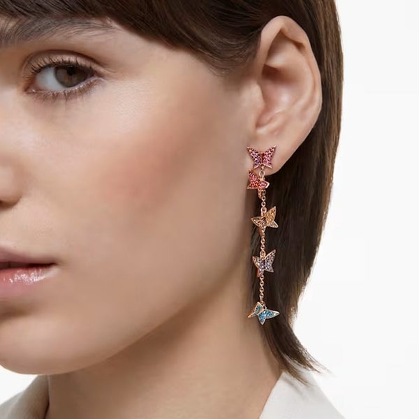 Swarovski Idyllia Lilia drop earrings Carousel 2