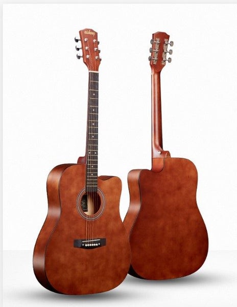 41" Brown Wooden Acoustic Guitar Carousel 2