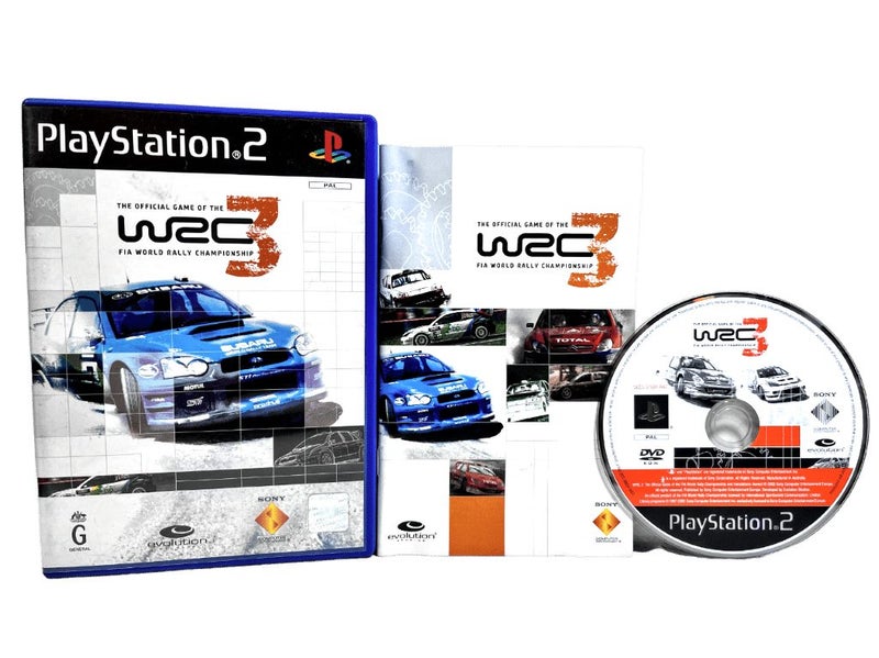 WRC 3 (World Racing Championship 3) PS2 *MINT COMPLETE* Carousel 1