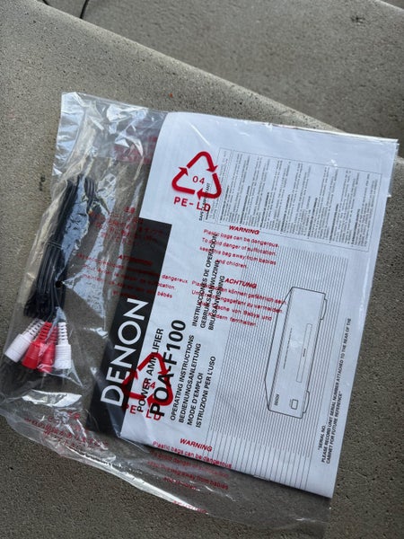 Denon POA-F100 Multi-Channel Amplifiers x 2 Carousel 8