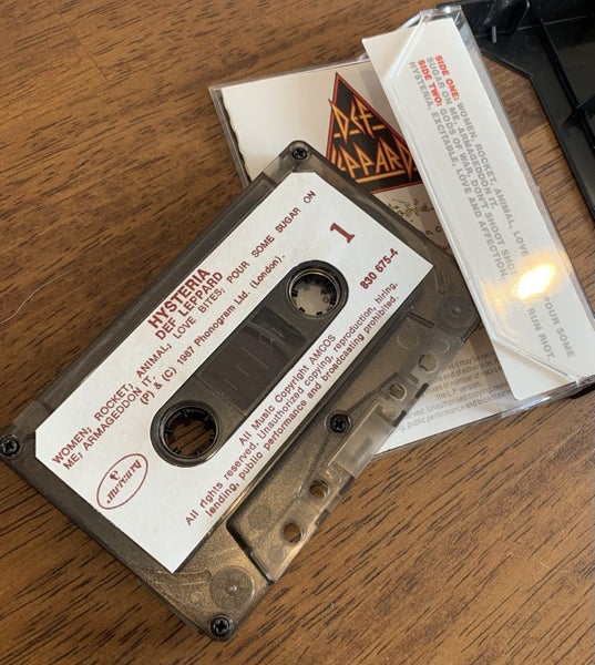 DEF LEPPARD - HYSTERIA CASSETTE Carousel 2