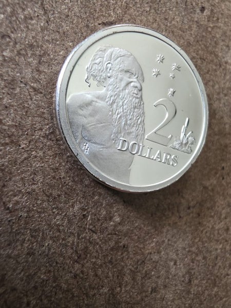 AUSTRALIA SILVER $2 COIN 1988 . .925 silver (HH) Carousel 3