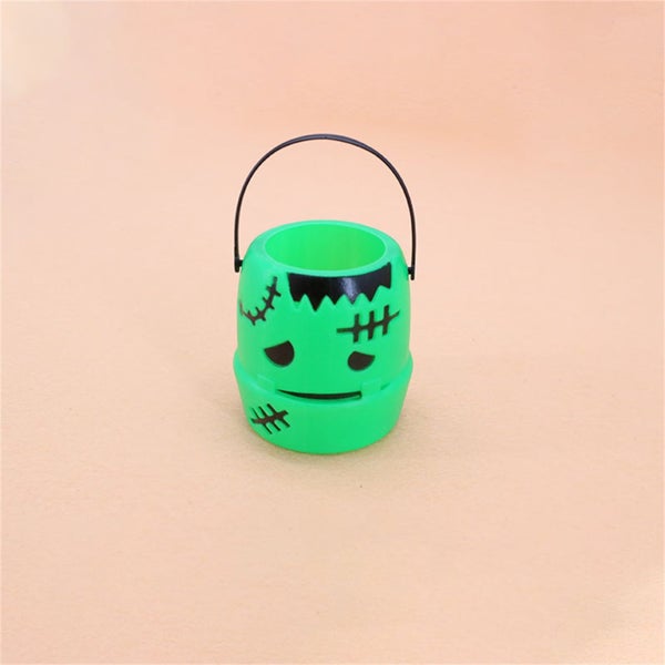 Mini Halloween Buckets, Mini Pumpkin Buckets Candy Bowl Holder Ghost Candy Carousel 2