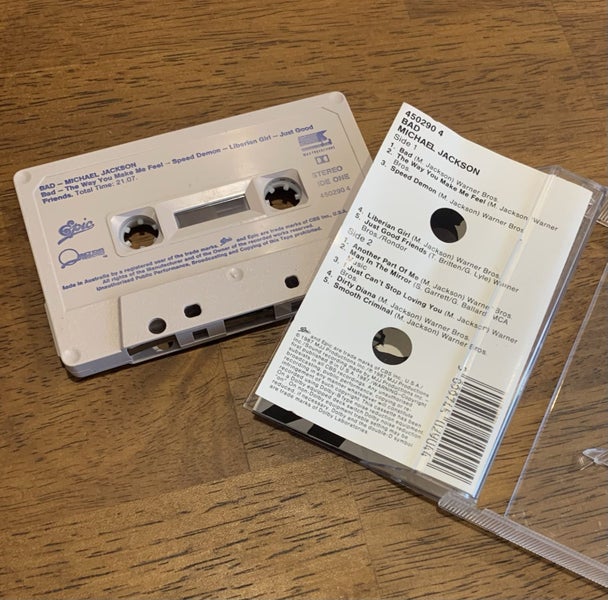 MICHAEL JACKSON - BAD CASSETTE Carousel 3