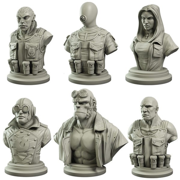 Hellboy Collector's Bust Set Carousel 1
