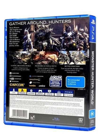 Monster Hunter World (PS4) *MINT COMPLETE* Carousel 2