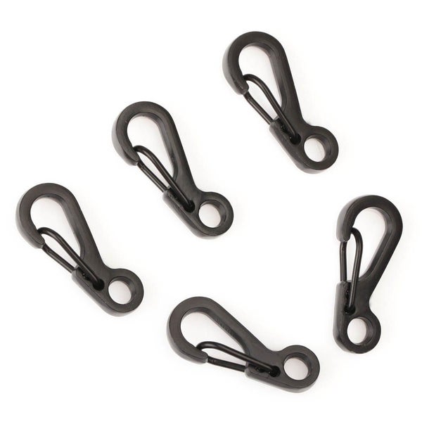 Gear Mini Snap Spring Clip Hook Carabiners Outdoor Survival Tool Carousel 1