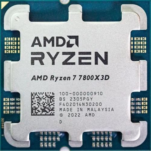 AMD Ryzen 7 7800X3D OEM PACK CPU 8 Core / 16 Thread - Max boost 5.0Ghz - 104MB Carousel 1