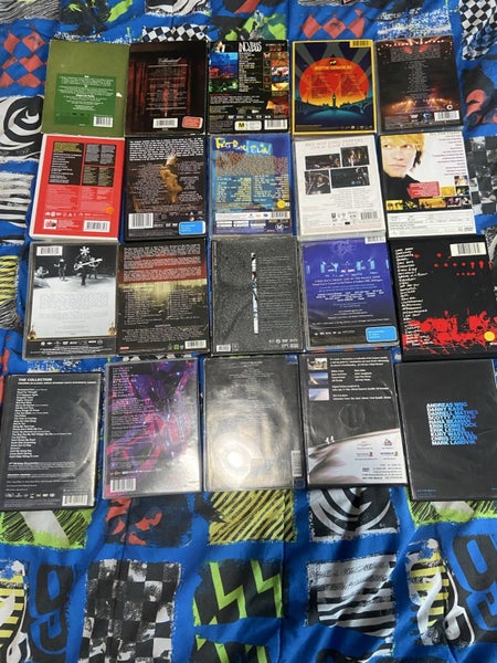 Large collection of music related DVDs. Carousel 3