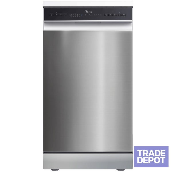 Midea 9 Place Dishwasher 45cm SS WiFi - Taurus Smart Carousel 1
