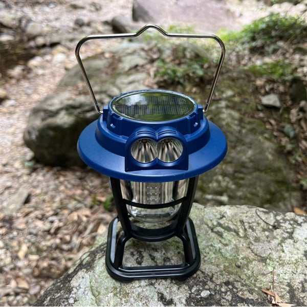 Solar Camping Light ! Solar Camping Lantern Power Bank Portable Outdoor Lig Carousel 8