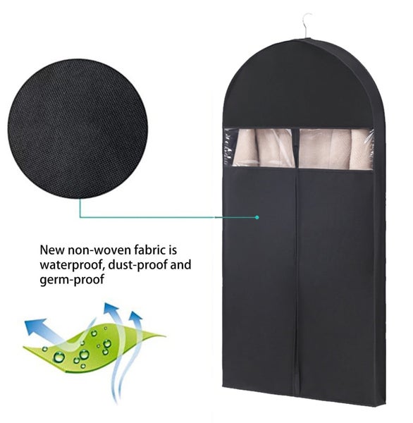 Garment Bag Suit Bag for Closet Storage and Travel Foldable Garment Bag for Carousel 6