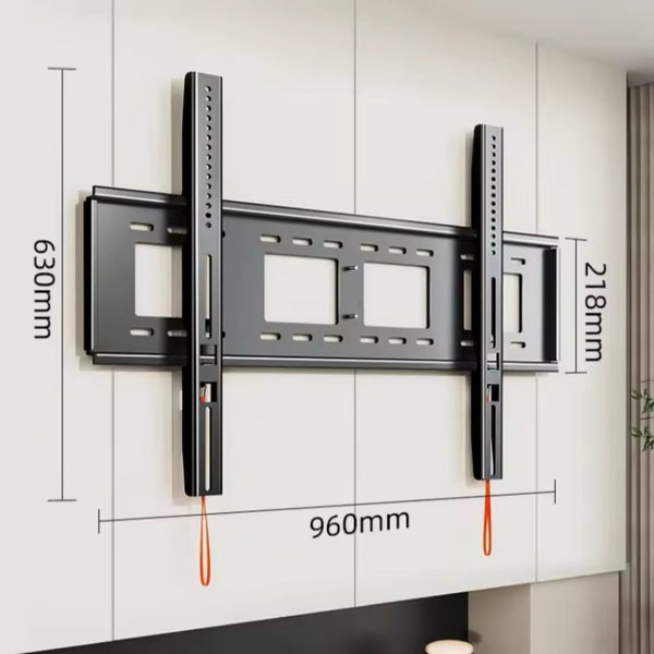 Heavy Duty straight tv wall bracket 50-100 inches Carousel 1