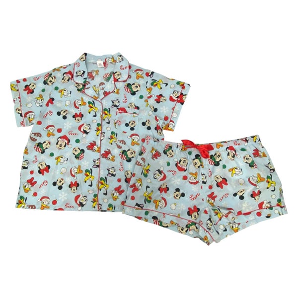 Disney Family Christmas Women's PJ Set SIZE - XXL Carousel 1