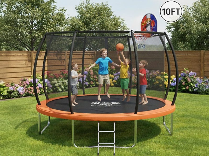 10FT Trampoline Kids Trampolines Carousel 1