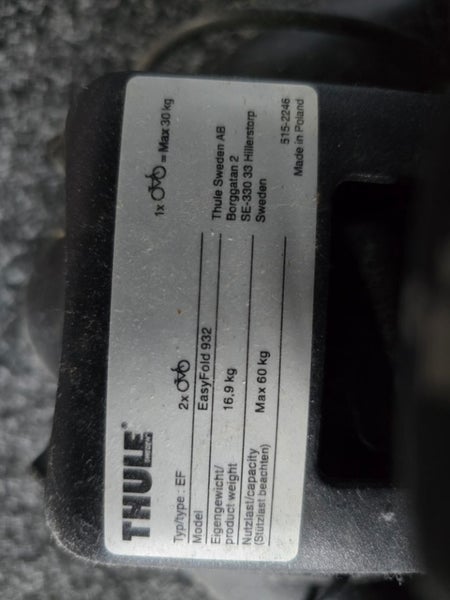 Thule compact Easifold 93264758258927489112