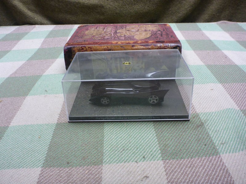 Vintage Cased Eaglemoss Diecast Model Car Batmobile The New Adventures Of Batman Carousel 1