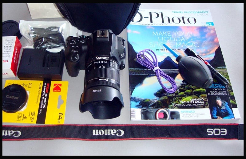 CANON EOS 250D - Latest Model - Ideal For 2026 Student!64883687635202110