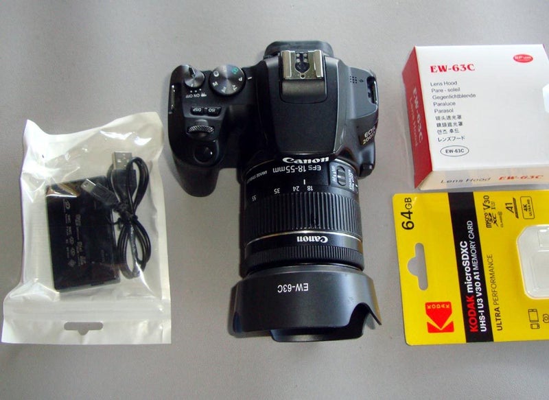 CANON EOS 250D - Latest Model - Ideal For 2026 Student!64883687635202112