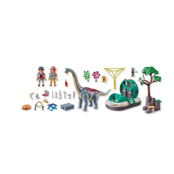 Playmobil - Brachiosaurus with Hovercraft Carousel 2