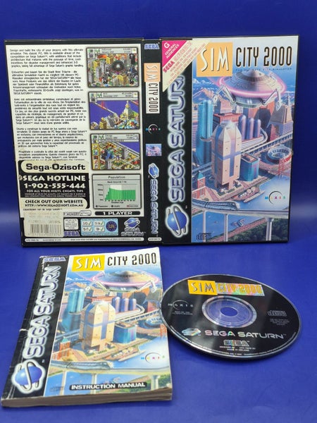 Sega Saturn - Sim City 2000 Carousel 1