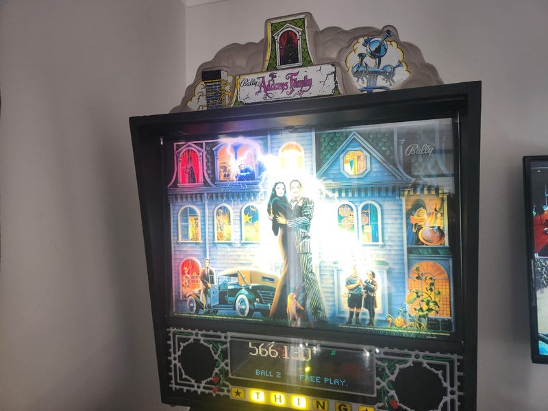 Adams Family Pinball FREE DELIVERY Carousel 2