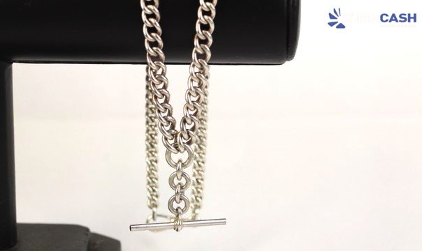 Stirling Silver T Bar FOB Chain Carousel 3