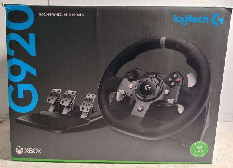 LOGITECH G920 GAMING STEERING WHEEL AND PEDALS** B21125646-1 Carousel 2