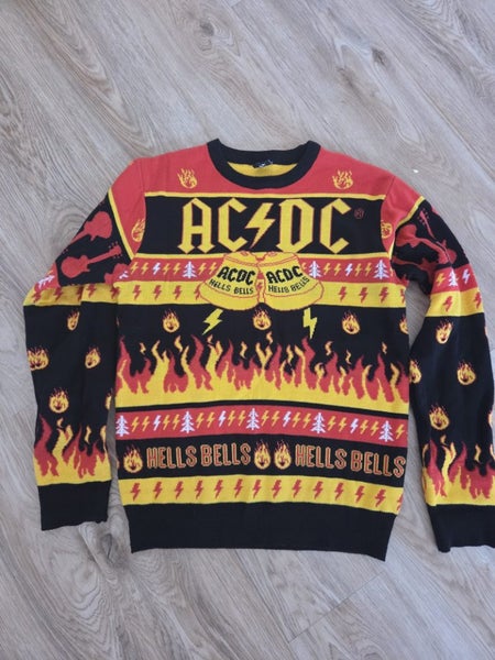 AC DC ugly Xmas sweater sz XS Carousel 1