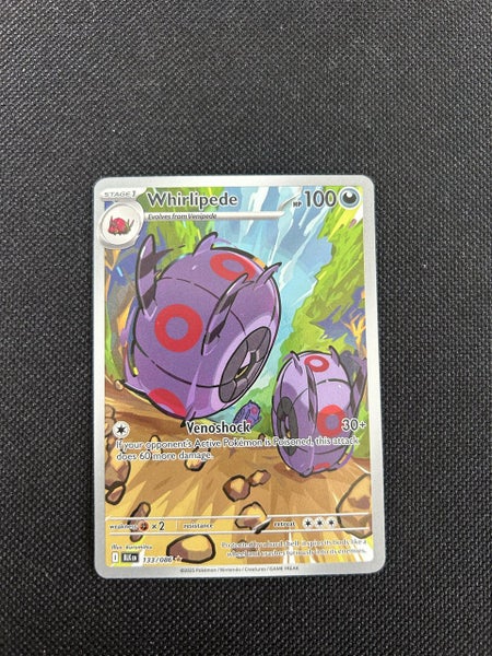 Whirlepede #133/086 Illustration Rare Black Bolt Carousel 1