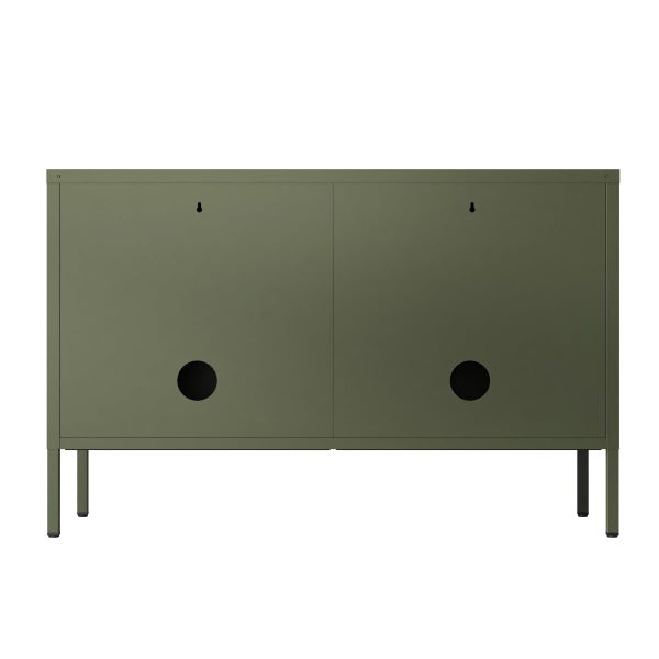 Hamptons Steel Storage Locker - Forest Green Carousel 7