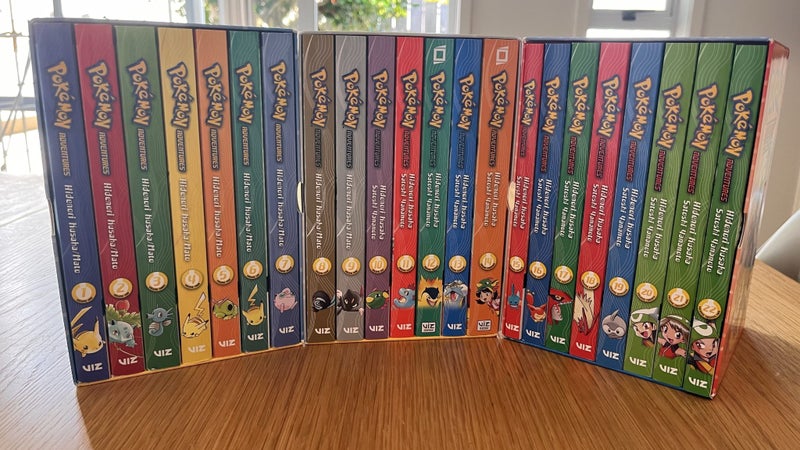 Pokémon Adventures Manga Box sets x3 Carousel 1